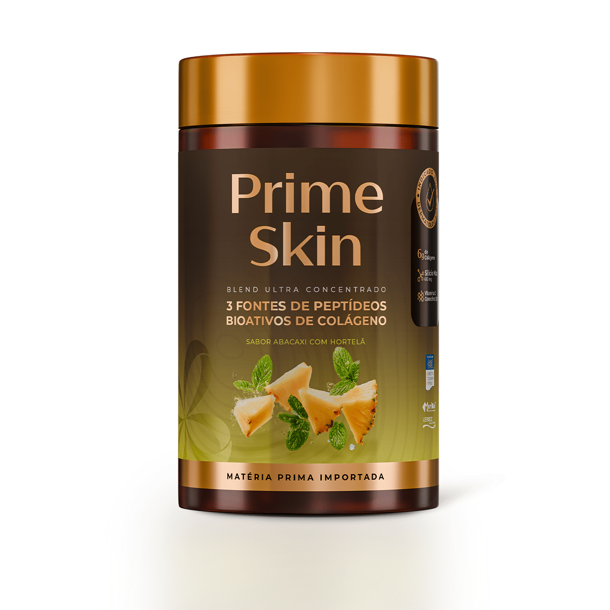 Colágeno Prime Skin - Laranja com Manjericão - Rejuv Clinical