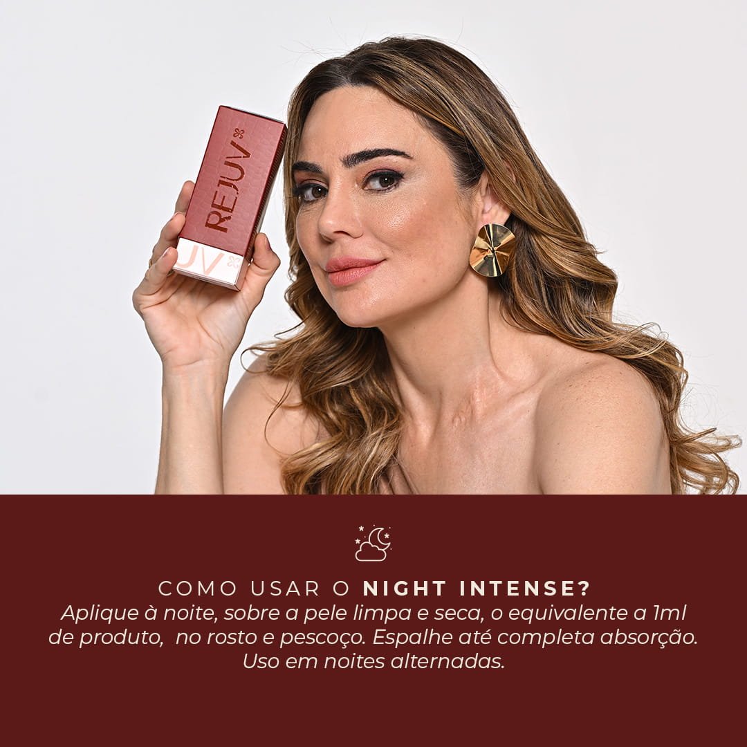 Night Intense: renove sua pele enquanto dorme - Rejuv Clinical