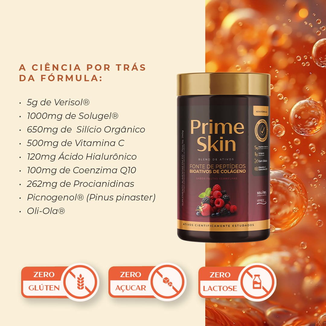 Prime Skin - Frutas Vermelhas - Rejuv Clinical