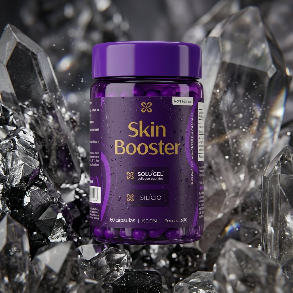 Skin Booster: alta concentração de Sílicio Orgânico e Solugel para a pele madura. - Rejuv Clinical