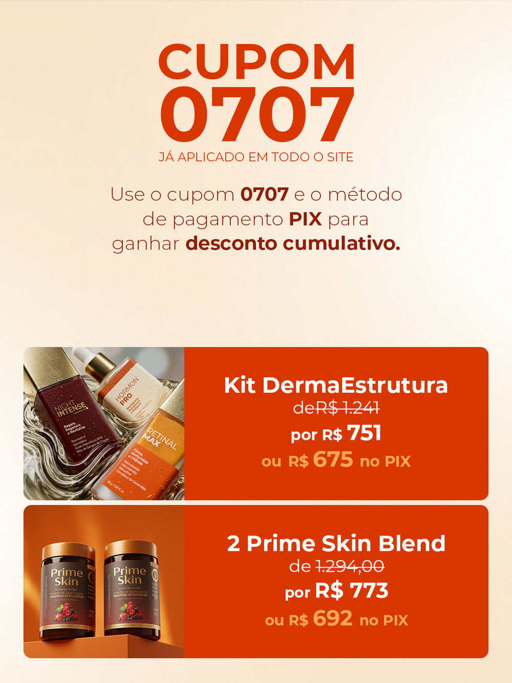 Promoção especial
