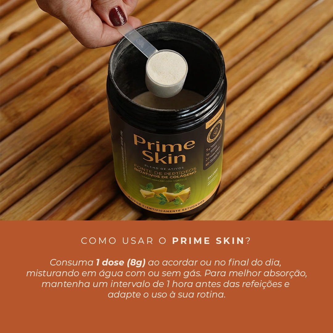 Colágeno Prime Skin - Abacaxi com Hortelã - Rejuv Clinical