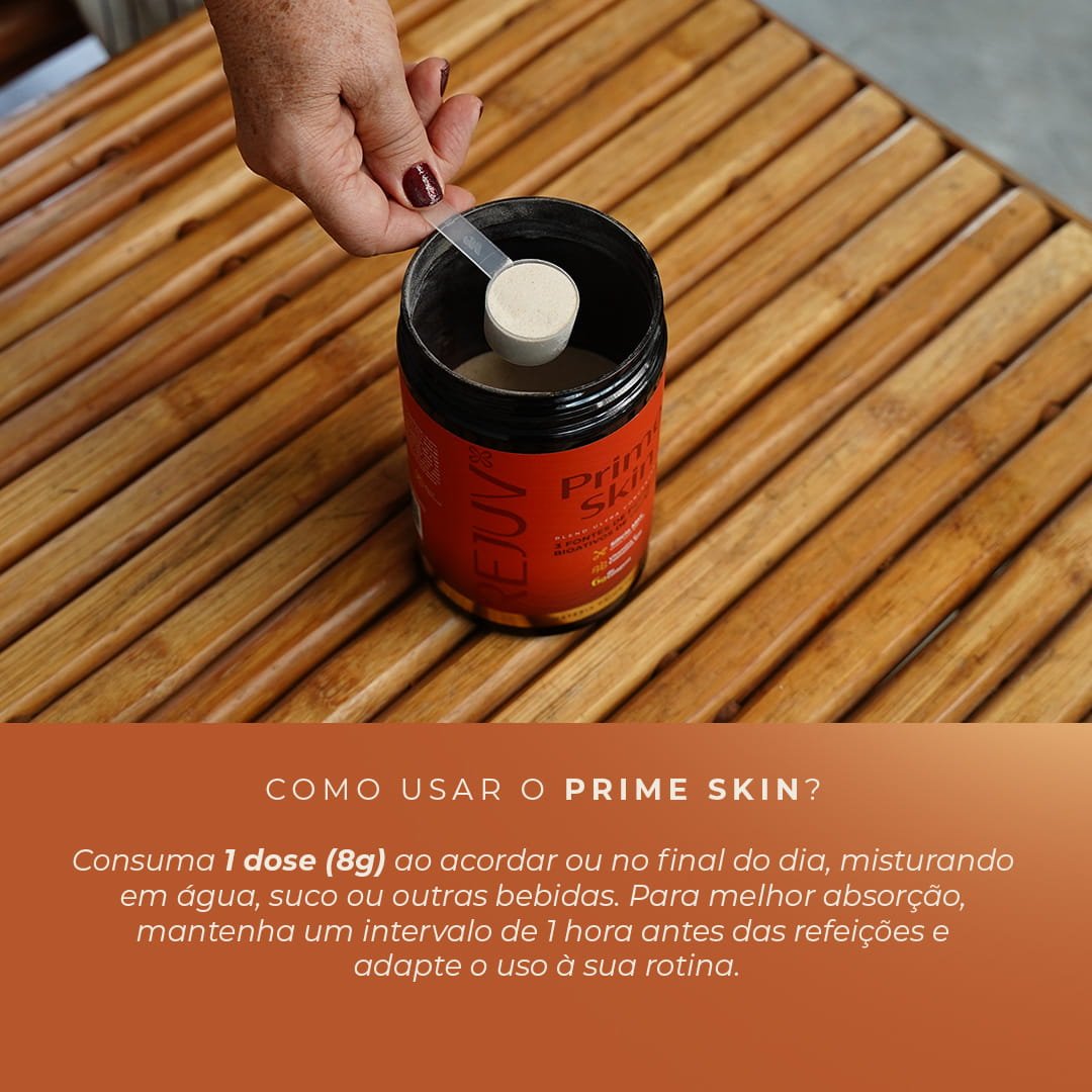 Prime Skin Blend: com o dobro de colágeno do mercado. - Rejuv Clinical