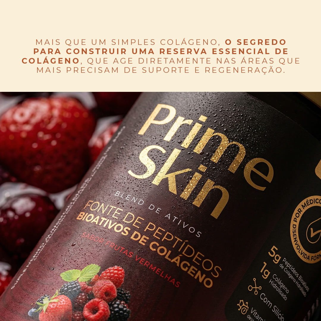 Prime Skin - Frutas Vermelhas - Rejuv Clinical